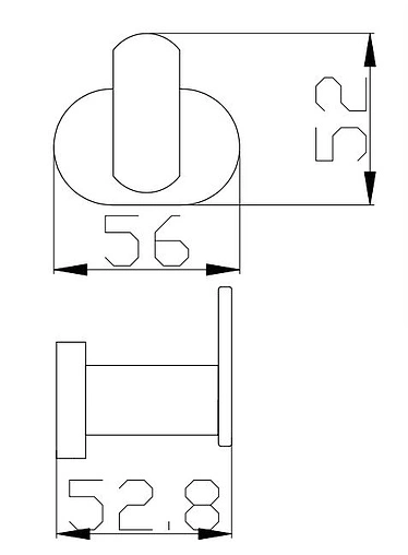 Крючок Rav Slezak Yukon хром/белый YUA0100CB