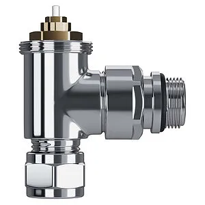 Комплект вентилей терморегулирующих угловых 15x1.0 x ½"н Royal Thermo Design Pro хром RATVXU11215CH Комплект вентилей терморегулирующих угловых 15x1.0 x ½"н Royal Thermo Design Pro хром RATVXU11215CH, 5