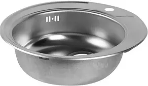 Мойка кухонная Омега нержавеющая сталь 5108О, 3
