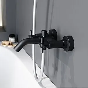 Смеситель для ванны Damixa Neo Classic чёрный матовый 241000000, 4