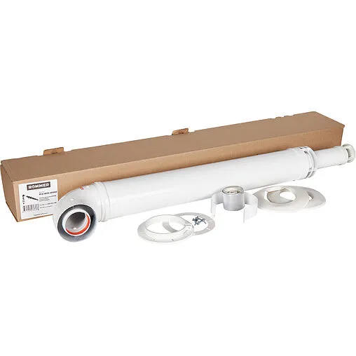 Комплект дымохода Ø 60/100мм L=1000мм Rommer RCA-6010-251000