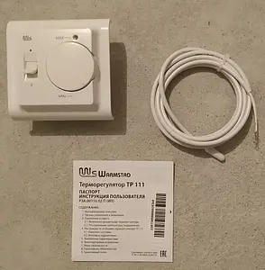Терморегулятор Warmstad ТР 111 белый 100035542400, 3