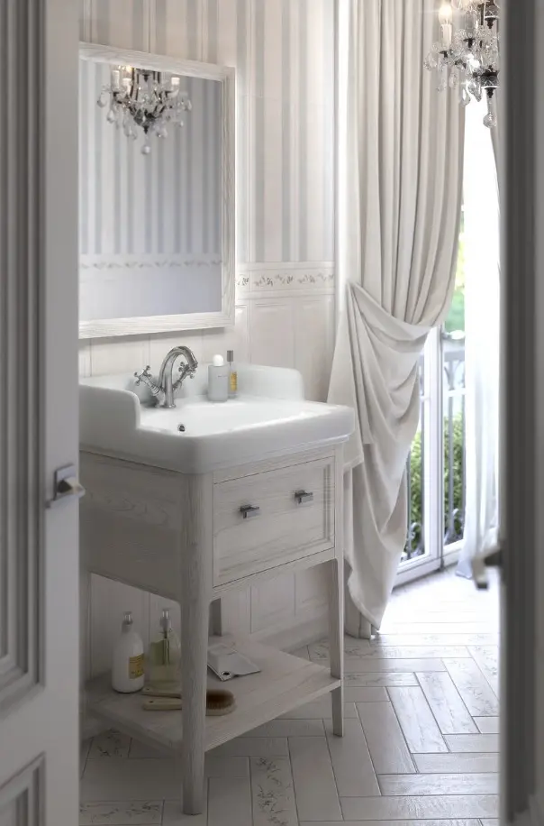 Зеркало с подсветкой Kerama Marazzi Provence 60 белый PR.mi.60\WHT Зеркало с подсветкой Kerama Marazzi Provence 60 белый PR.mi.60\WHT, 4