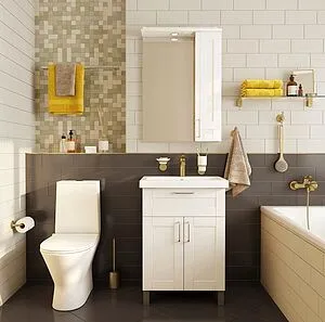 Ёршик для унитаза IDDIS Oldie бронза OLDBRP0i47, 4