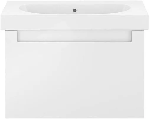 Тумба-умывальник подвесная Kerama Marazzi Buongiorno 80 белый BGN.80.1\WHT+BG.wb.80