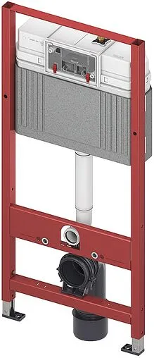 Инсталляция для подвесного унитаза Set 4 в 1 TECEbase K440417 с кнопкой белый матовый