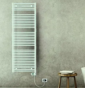 Полотенцесушитель электрический лесенка Lazzarini E-Catania 1738x600 750W белый 389050, 1