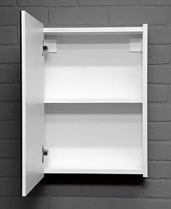 Шкаф-зеркало Айсберг Мечта 40 белый DM2304HZ, 5