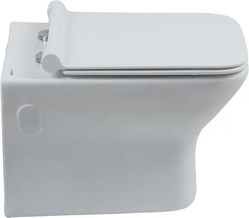 Унитаз подвесной безободковый Aquanet Cube Rimless белый Cube-W