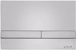 Клавиша смыва для унитаза VitrA Select 740-1121 сатин Клавиша смыва для унитаза VitrA Select 740-1121 сатин, 1