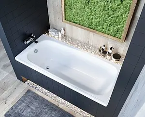 Ванна стальная Koller Pool 105х70E белый B15E1200E, 3