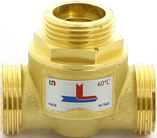 Трехходовой термостатический антиконденсационный клапан 1&quot; Kvs 6.5 Uni-Fitt 359G6074