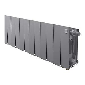 Радиатор биметаллический 12 секций нижнее правое подключение Royal Thermo PianoForte 200 VDR80 Silver Satin RTPSSVDR8020012 Радиатор биметаллический 12 секций нижнее правое подключение Royal Thermo PianoForte 200 VDR80 Silver Satin RTPSSVDR8020012, 1