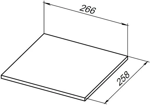 Полка для стеллажа Allen Brau Liberty бежевый структ 1.33009.B-S