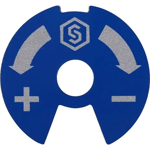 Синий-красный диск для коллекторов Stout SMB 6801 000610 Синий-красный диск для коллекторов Stout SMB 6801 000610