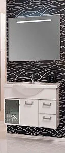 Зеркало с подсветкой Aquaton Сайгон 85 1A108302SA010, 5