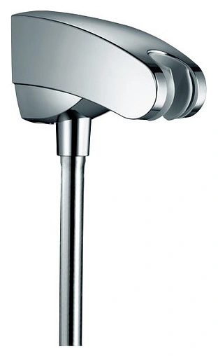 Шланговое подключение с держателем Hansgrohe FixFit Porter хром 27507000