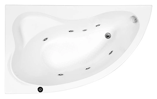 Ванна акриловая Aquanet Atlanta 150x90 L 00203902