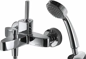 Смеситель для ванны Bravat Spring хром F679113C-B Смеситель для ванны Bravat Spring хром F679113C-B, 1