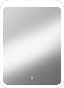 Зеркало с подсветкой Continent Lacio Led 60x80 белый ЗЛП509, 1