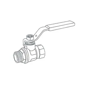 Кран шаровый 1"в x 1"н Royal Thermo Optimal RTO 07.006 Кран шаровый 1"в x 1"н Royal Thermo Optimal RTO 07.006, 2