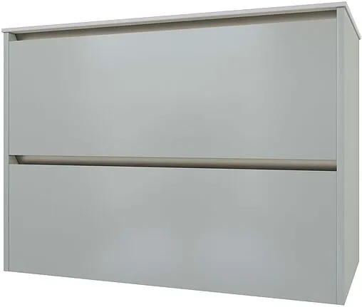 Тумба под умывальник подвесная Allen Brau Activity 90 папирус/олива браш 1.34013.PWM