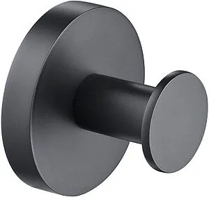 Крючок Timo Saona чёрный матовый 13011/03 Крючок Timo Saona чёрный матовый 13011/03, 1