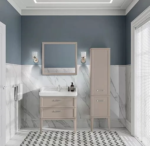 Шкаф-пенал Kerama Marazzi Pompei 43 камео бежевый PO.N.150\CAM