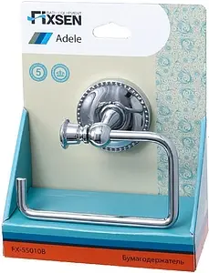 Держатель туалетной бумаги Fixsen Adele хром FX-55010B, 3