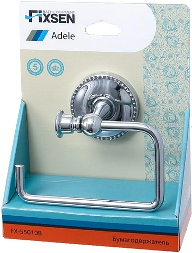 Держатель туалетной бумаги Fixsen Adele хром FX-55010B
