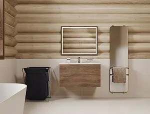 Тумба-умывальник подвесной Allen Brau Glority 100 дуб антик 1.35002.NW+1.35009.20, 5