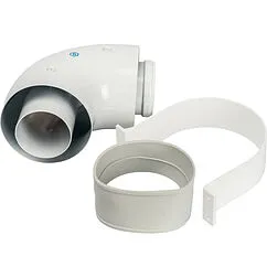 Колено для дымохода Ø 60/100мм ∠ 90° (Al) Stout SCA-6010-000090