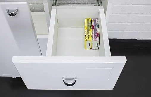 Тумба-умывальник напольная Айсберг Классик 60 белый DA1023T+4620008192772