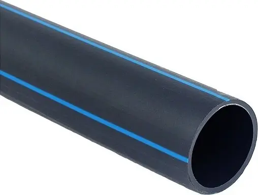 Труба водопроводная питьевая ПНД 32 x 2.0 мм черная Valfex 101001732200
