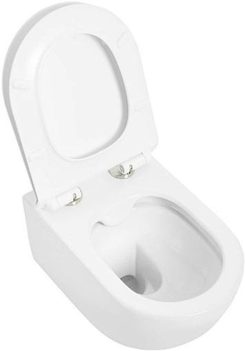 Унитаз подвесной безободковый Cezares Molveno белый CZR-2468-TH-R