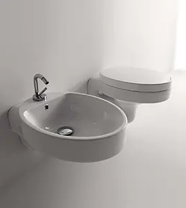 Биде подвесное Kerasan Cento белый 352501, 3