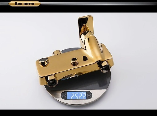 Душевая система со смесителем для ванны D&amp;K Berlin.Tourto золото DA1433703A01