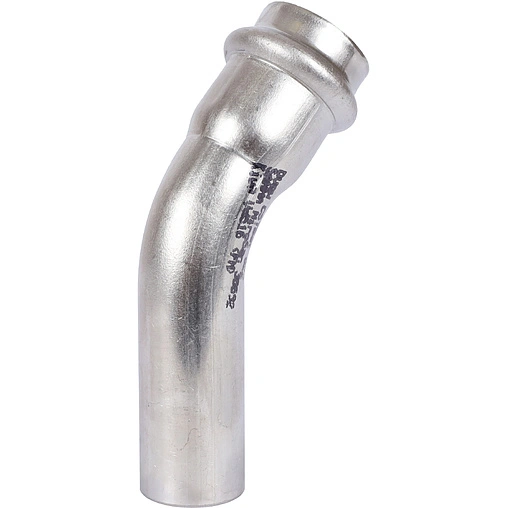 Уголок пресс однорастубный 22мм угол 45° Sanha NiroSan 9040 6904022