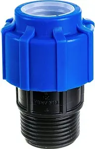 Муфта компрессионная переходная 25мм x 1"н ТПК-Аква 53002501 Муфта компрессионная переходная 25мм x 1"н ТПК-Аква 53002501, 4