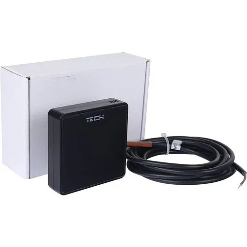 Беспроводной датчик температуры пола TECH ST-C-8f черный WG.03.0134