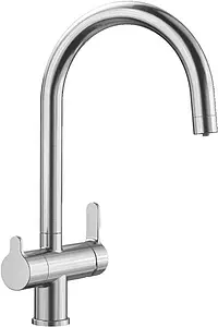 Смеситель для кухни с подключением к фильтру Blanco Trima нержавеющая сталь 525820, 1