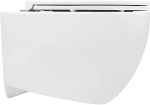 Унитаз подвесной безободковый ISVEA Infinity белый 10NF02001SV Унитаз подвесной безободковый ISVEA Infinity белый 10NF02001SV, 3