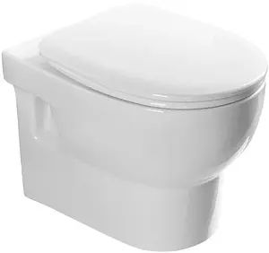 Унитаз подвесной безободковый ISVEA Absolute белый 10AB02002SV Унитаз подвесной безободковый ISVEA Absolute белый 10AB02002SV, 1