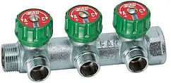 Коллектор регулирующий проходной 3 отвода 1&quot;в/н x ½&quot;к Far MultiFAR FK 3822 112