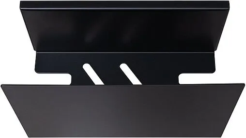 Полка Aquanet Магнум 20 чёрный матовый 00274190