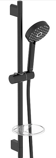 Комплект для ванны 3 в 1 Jacob Delafon Oscar чёрный матовый E29845RU-BL