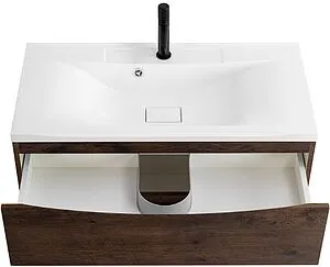 Тумба под умывальник подвесная BelBagno MARINO 100 Rovere Moro MARINO-1000-2C-SO-RW-P, 4