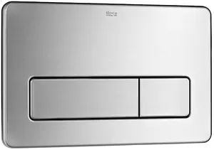 Клавиша смыва для унитаза Roca PL-3 890097004 сатин Клавиша смыва для унитаза Roca PL-3 890097004 сатин, 1