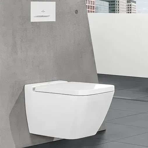 Унитаз подвесной безободковый Villeroy&amp;Boch Finion CeramicPlus белый 4664R0R1