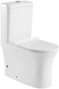Унитаз-компакт безободковый Aquanet Roll-C Rimless белый Roll-C+Roll-C-1 Унитаз-компакт безободковый Aquanet Roll-C Rimless белый Roll-C+Roll-C-1, 1